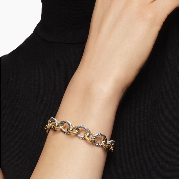David Yurman Oval link chain Bracelet - Picture 6 of 10